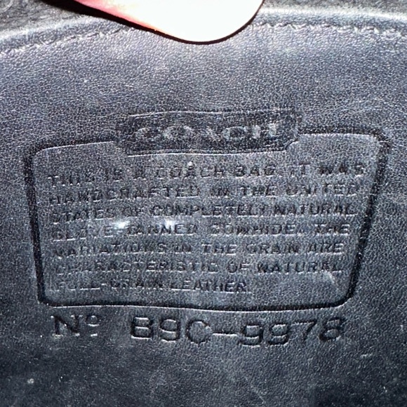 Vintage Coach Scooter CROSSBODY BAG  #9978 - Picture 4 of 4